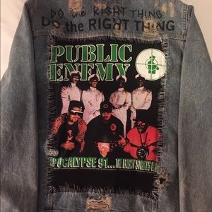 Public Enemy Apocalypse "91 Denim Jacket